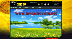 Desktop Screenshot of lavozdecristo.net