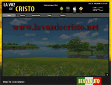 Tablet Screenshot of lavozdecristo.net